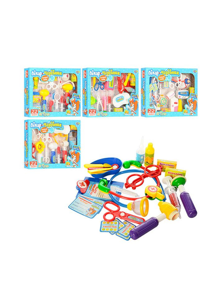 Набір лікаря, в асортименті колір різнокольоровий 00-00039665 Limo Toy (314887953)
