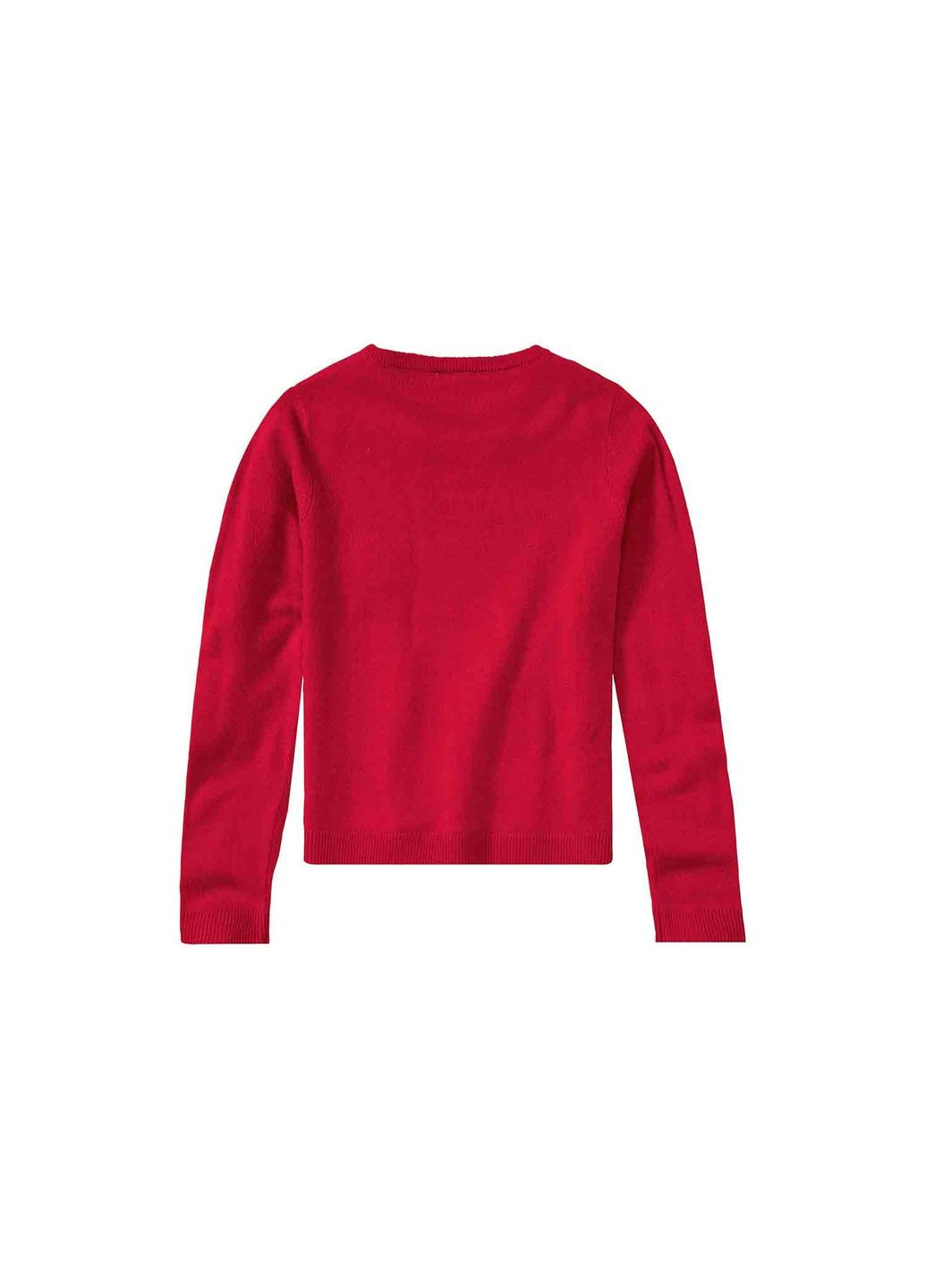 Красный демисезонный джемпер с мигающими светодиодами для девочки lidl 390651 Pepperts