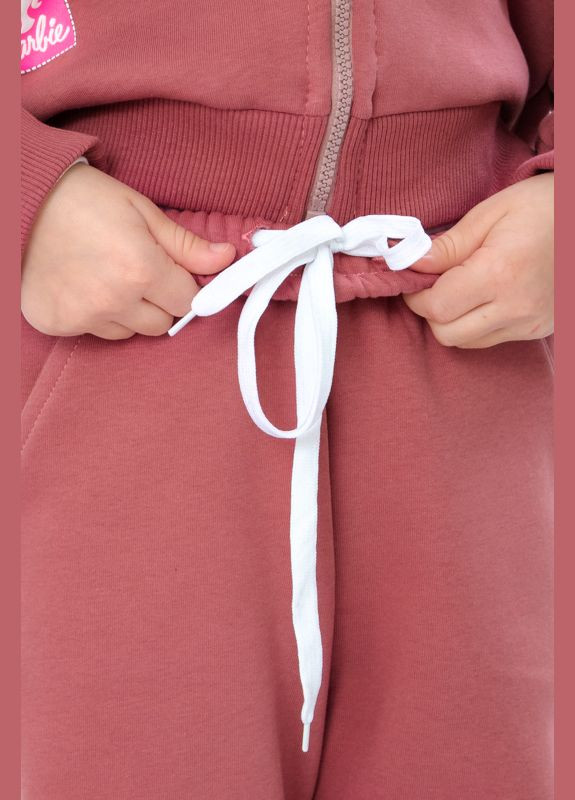 Теплий костюм для дівчинки (Zip-худі та штани) з малюнком (p-15950) Носи своє (322070129)