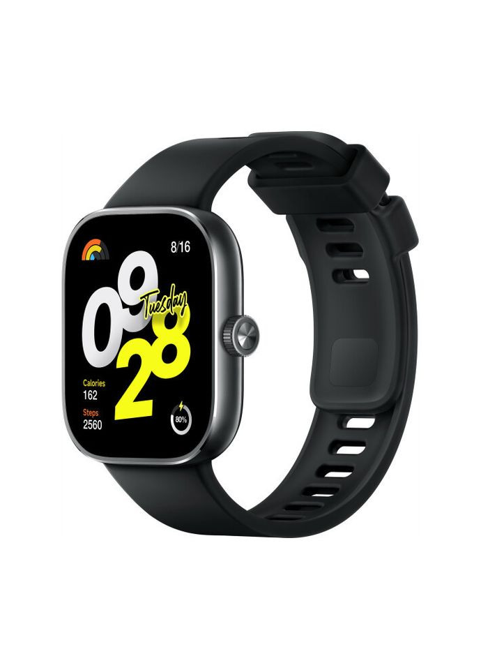 Розумний годинник Redmi Watch 4 BHR7854GL Obsidian Black чорні Xiaomi (279826318)