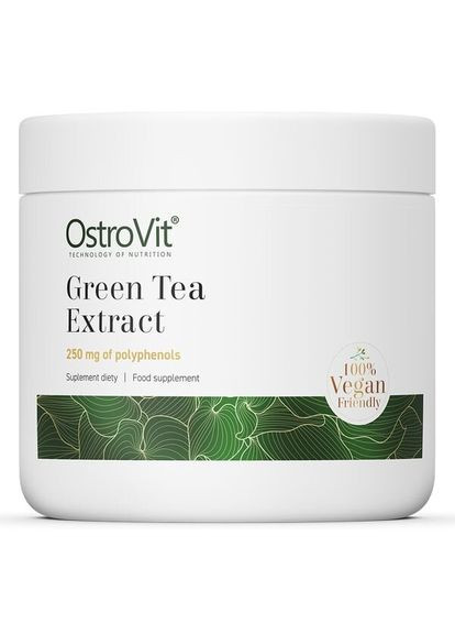 Екстракт зеленого чаю Vege Green Tea Extract, 100 грам Ostrovit (334707081)