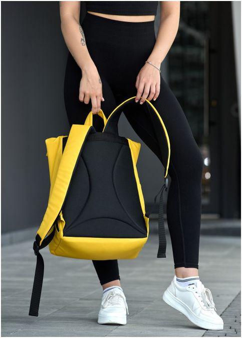 Рюкзак ролл унисекс RollTop LTT желтый Sambag (302519228)