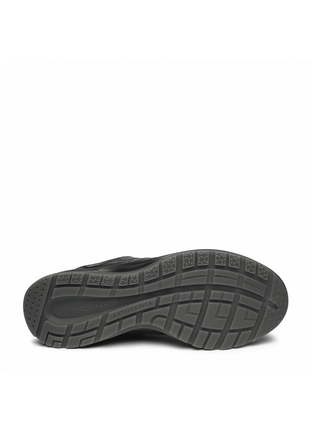 Черные демисезонные кожаные кроссовки 42811-a50 Grisport