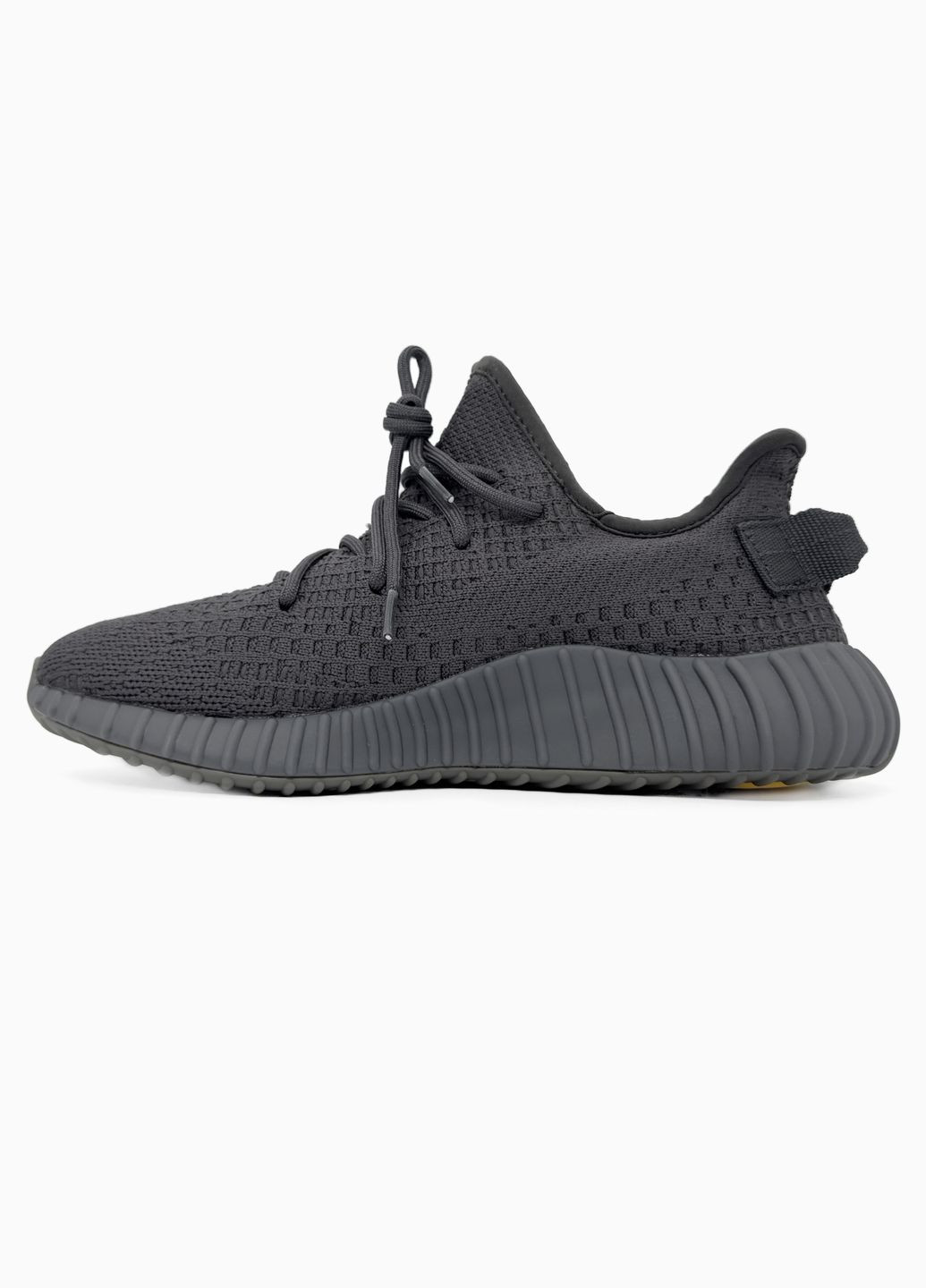 Черные демисезонные кроссовки мужские и женские adidas yeezy boost 350 reflective black | адидас изи буст 350 рефлективные черные No Brand