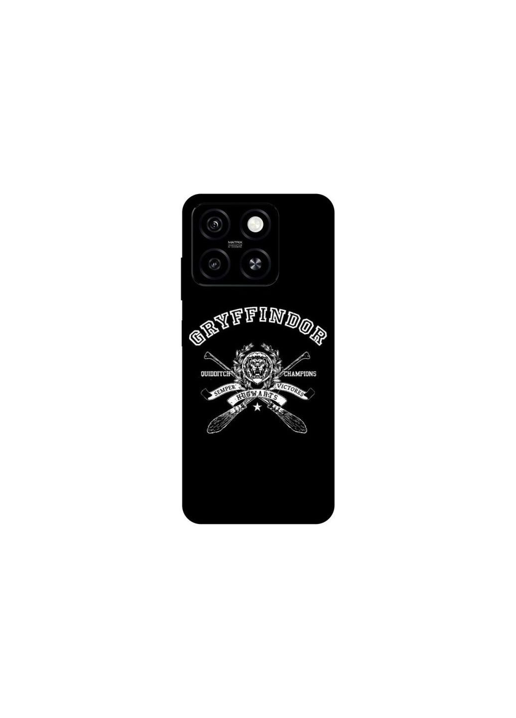Чохол на ZTE Blade A55 4G Gryffindor logo Harry Potter Frontalka (361988479)