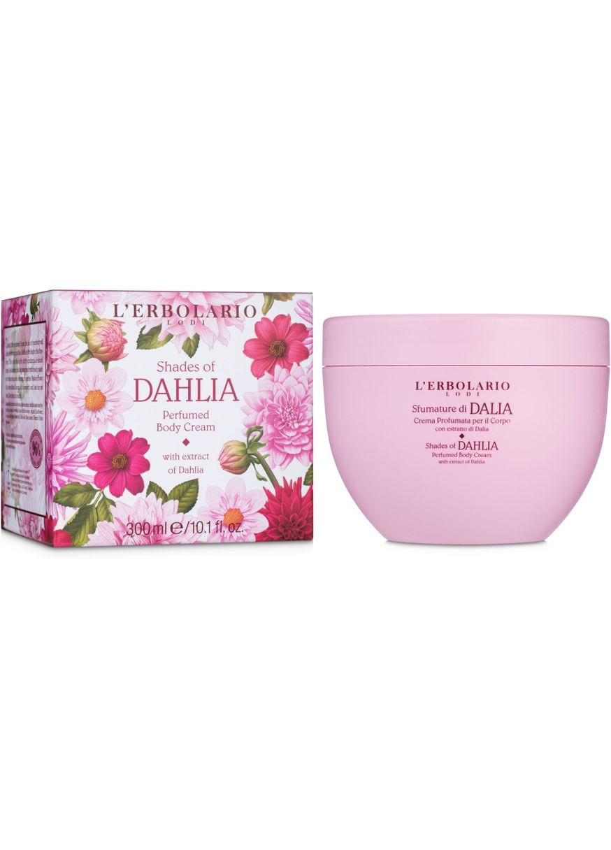 Ароматизований крем для тіла "Жоржина" Shades Of Dahlia Perfumed Body Cream 300ml (783505-41214) L'erbolario (368653696)