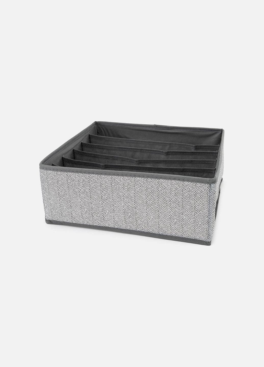 Коробка-органайзер для хранения белья цвет серый ЦБ-00200587 No Brand (289457373)