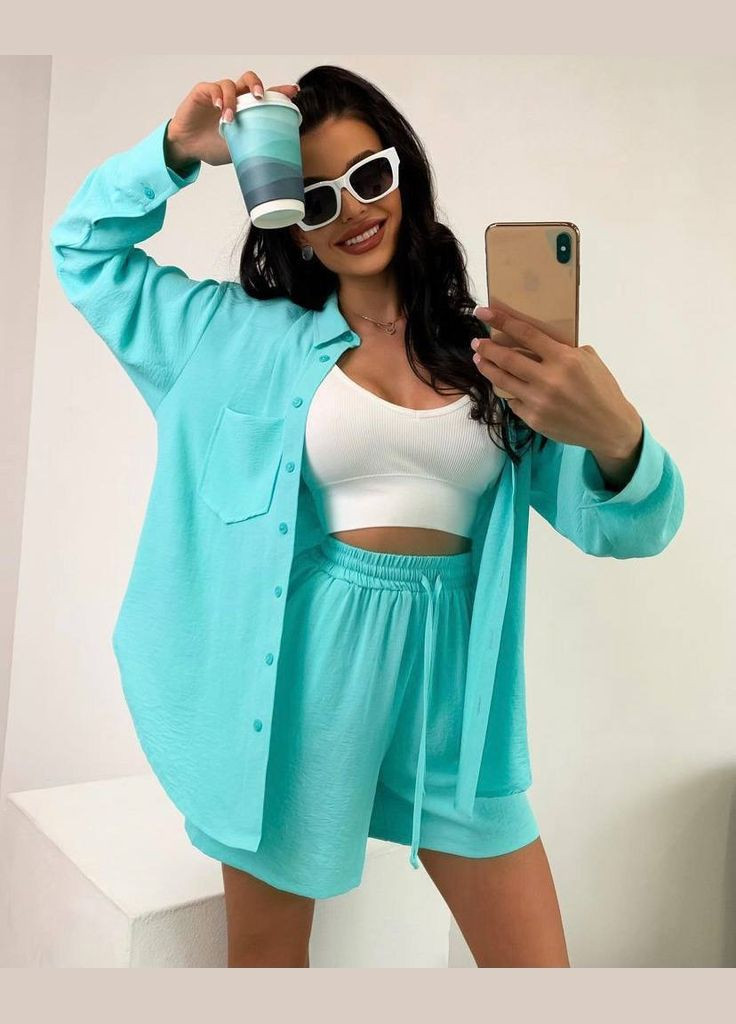 Женский костюм однотонный Україна (328868264)