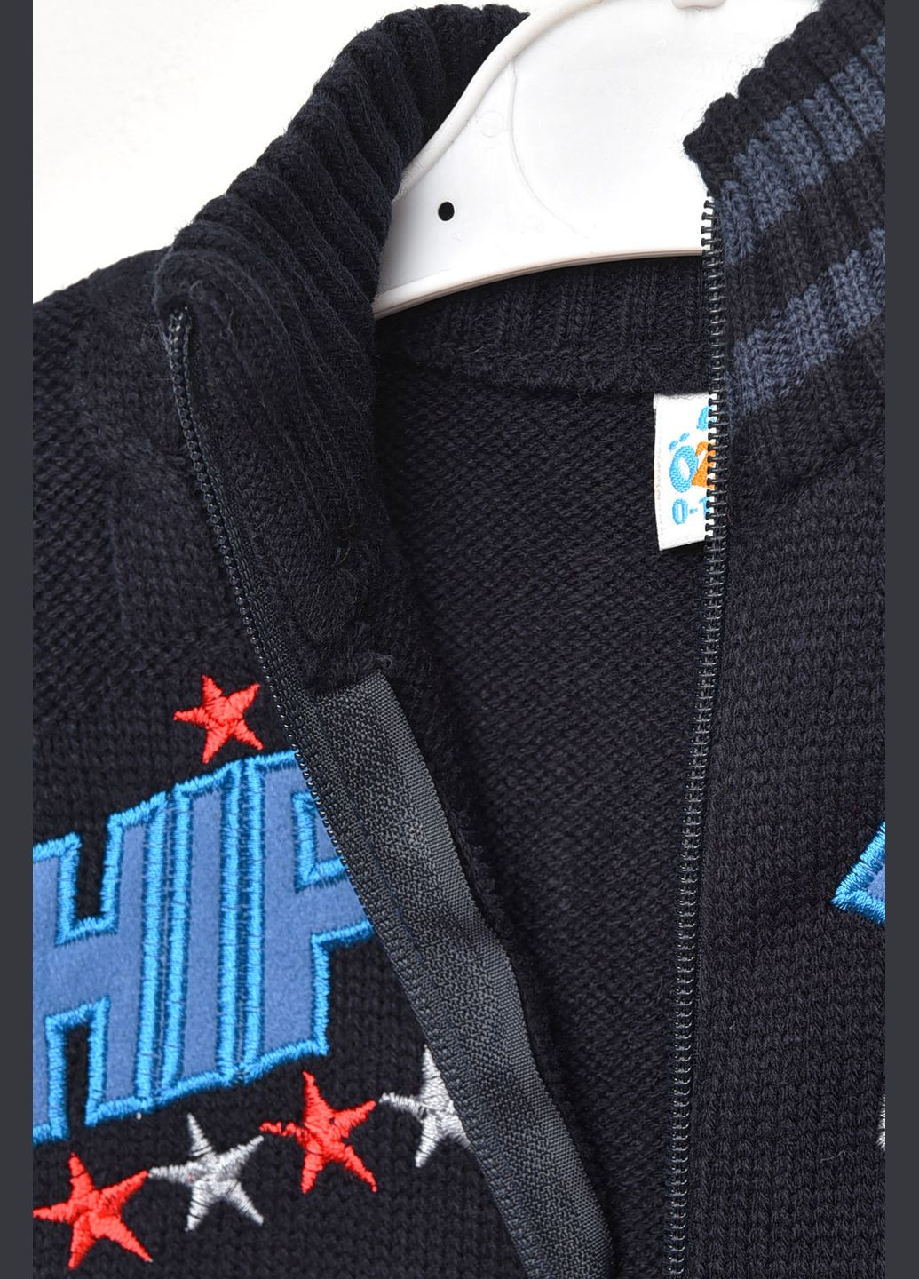 Кофта десткая для мальчика темно-синего цвета Let's Shop (330357881)