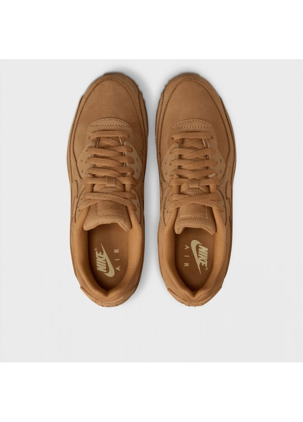 Коричневі кросівки чоловічі air max 90 premium brown Nike