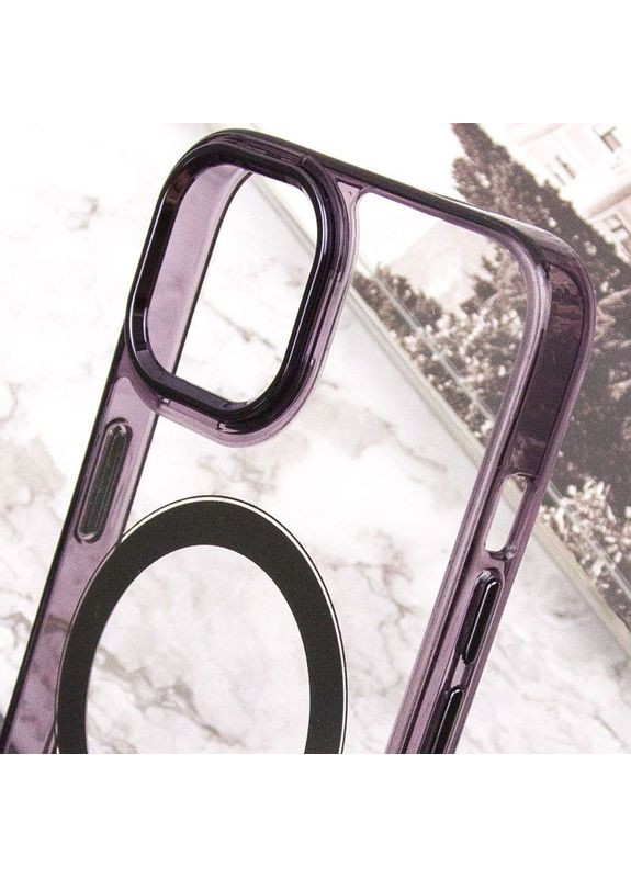 Чохол TPU Iris з MagSafe для Apple iPhone 14 (6.1") Чорний Epik (372972286)