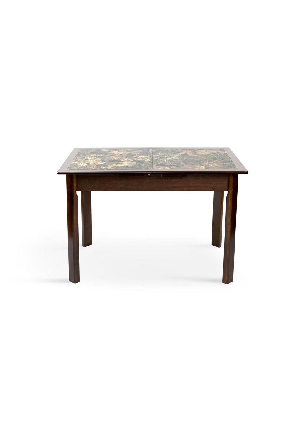 Стіл-трансформер кухонний розкладний DELI Темний горіх/Кераміка 855416-02 855416 Comfort Line (355467947)