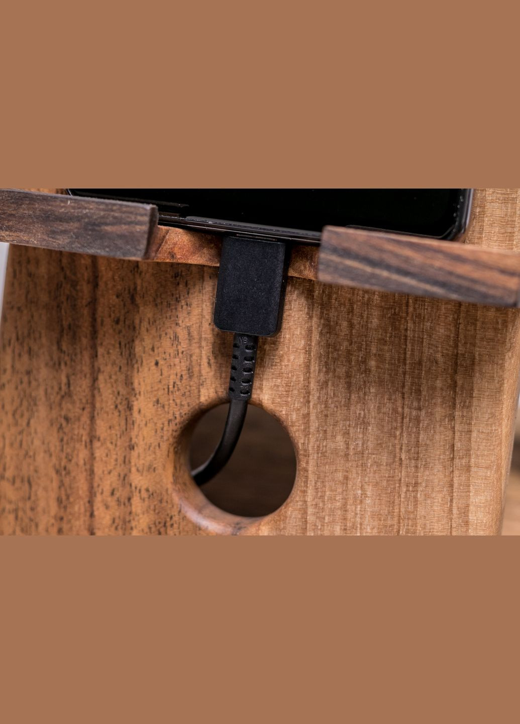 Аксессуар «Мужской органайзер Samsung» Удобный органайзер для вещей на столе EcoWalnut (293083524)