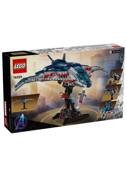 Конструктор Super Heroes Мстители: Эра Альтрона Квинджет (76325) Lego Super Heroes Месники Ера Альтрона Квінджет (366695683)