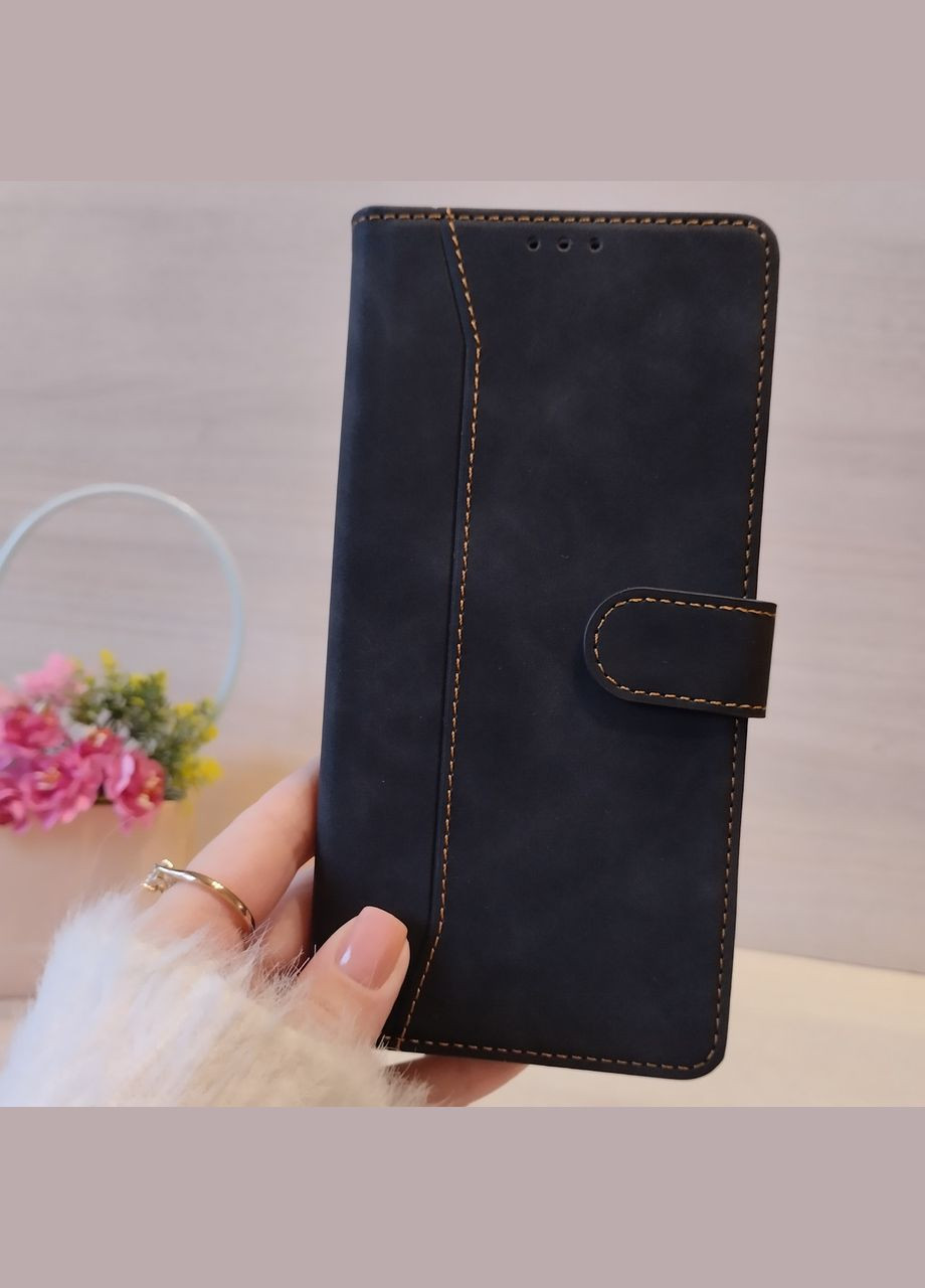 Чохол для xiaomi redmi 13c книжка підставка з кишенями для карток (червоний) No Brand (315501853)