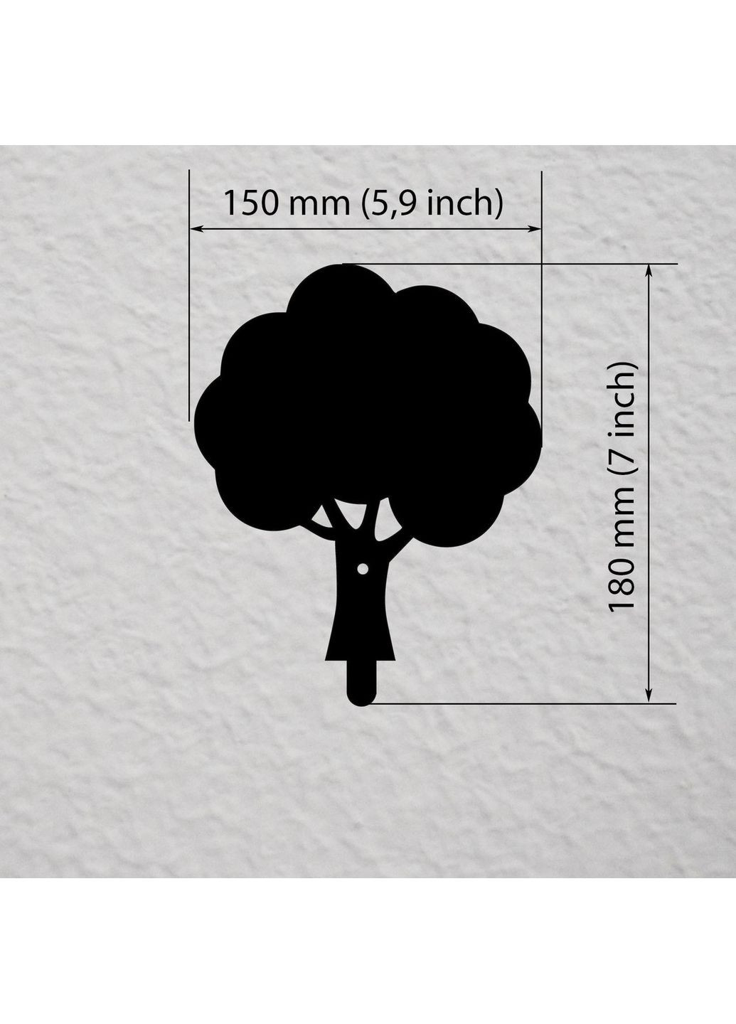 Вешалка для одежды из металла "Дерево" No Brand (368896346)