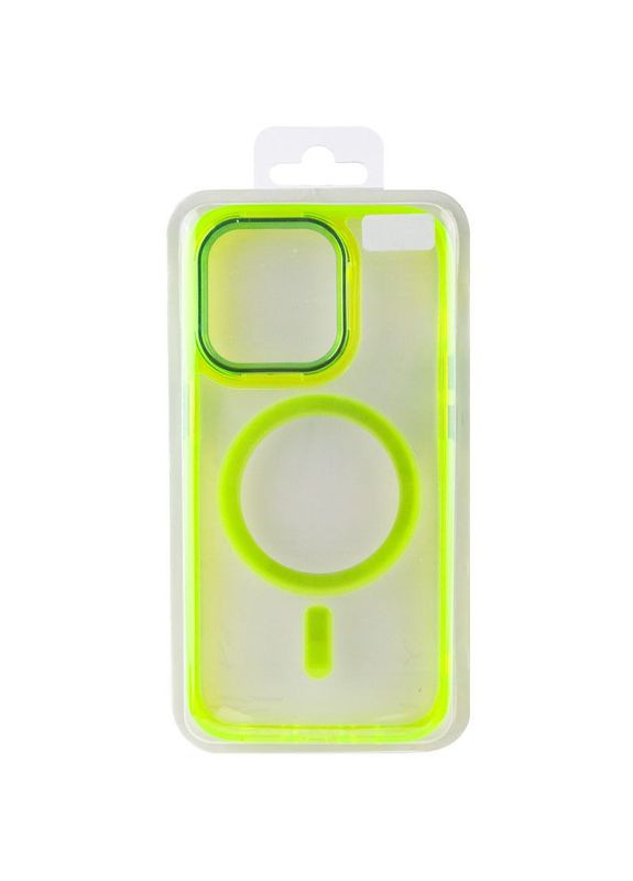 Чохол TPU Iris з MagSafe для Apple iPhone 13 Pro (6.1") Зелений Epik (372972706)