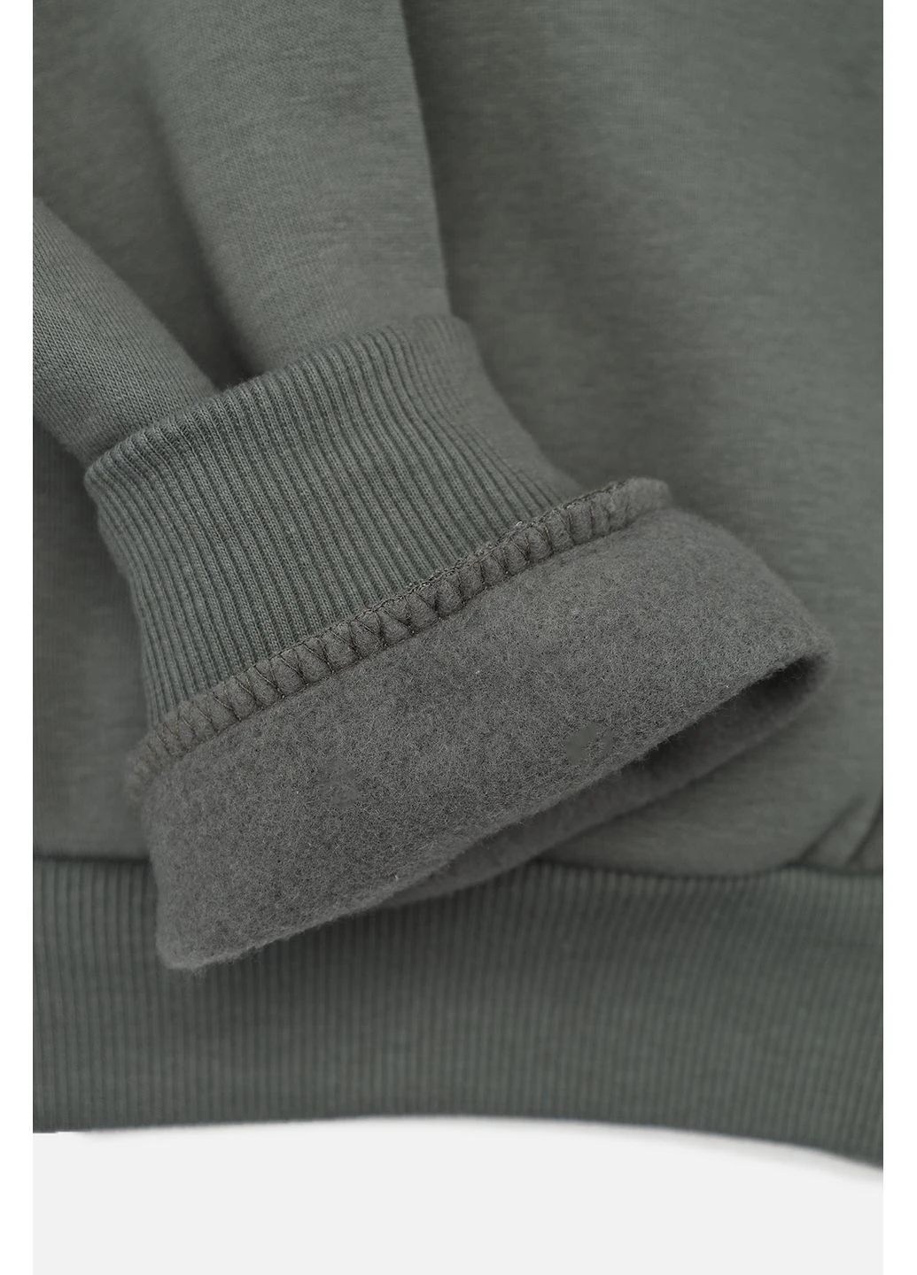 Худі для дівчинки колір хакі CB-00284533 Yuki (368296038)