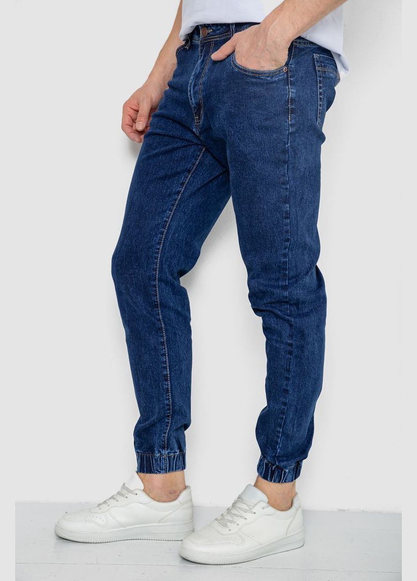 Синие демисезонные прямые джинсы мужские синие однотонные размер 32 (sku_244r8072) Ager