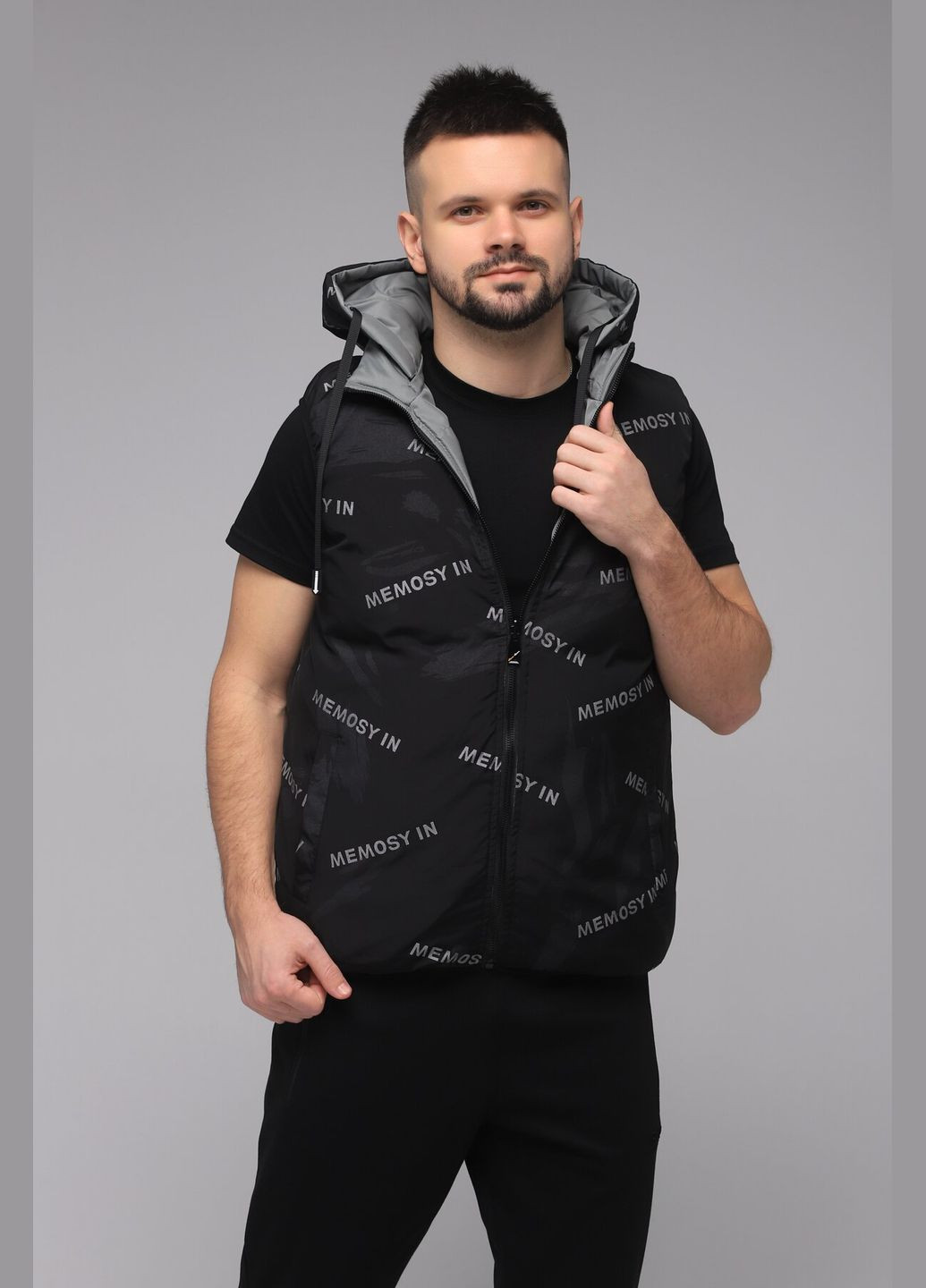 Жилет двосторонній чоловічий 33043-2082 (2000989403050D) shop (2000989403050) Remain (257817668)