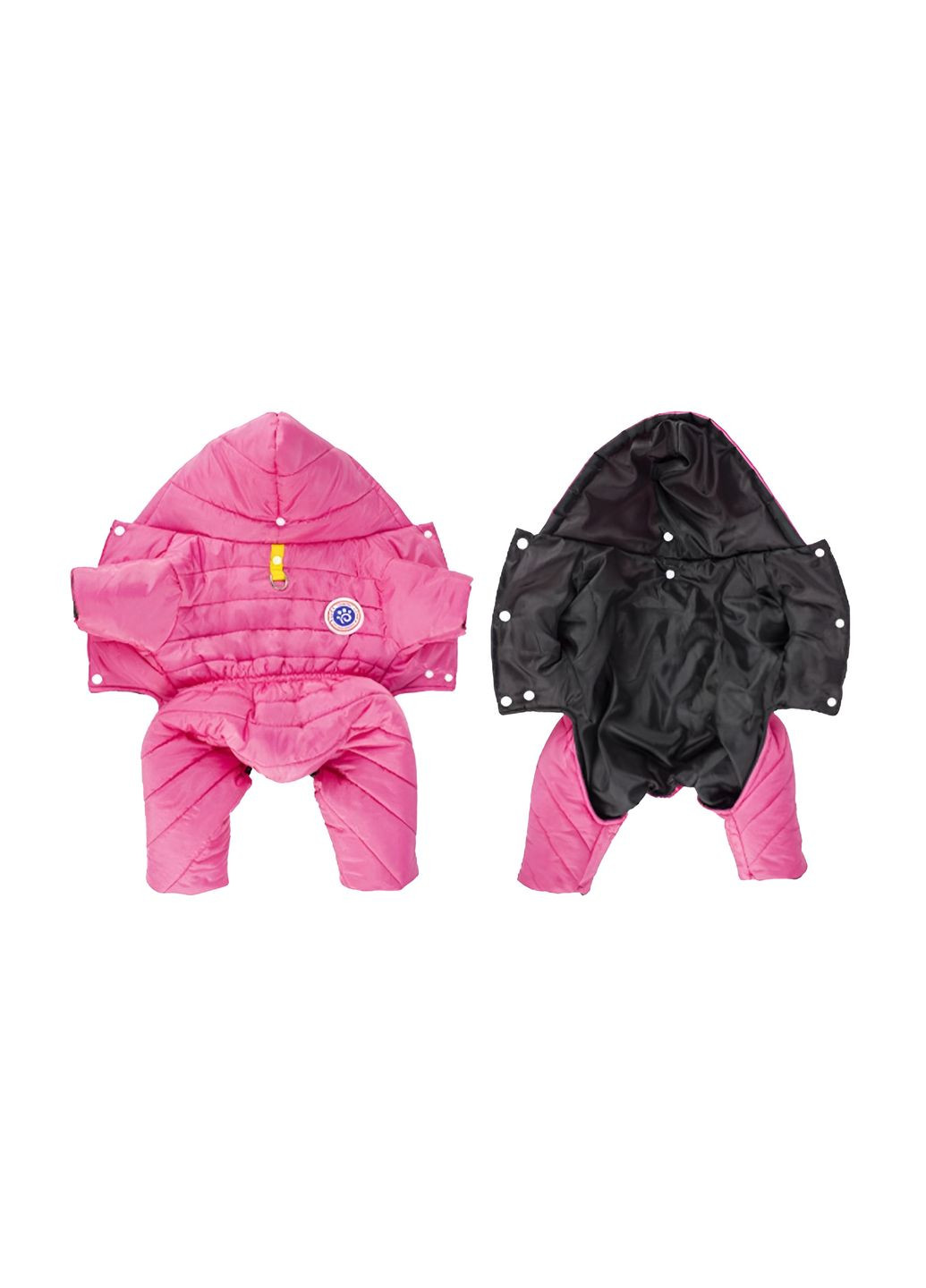 Комбінезон для собак та котів Rose малиновий A: 38 см B: 47 см C: 37 см 6982 Ecotoys (275394982)