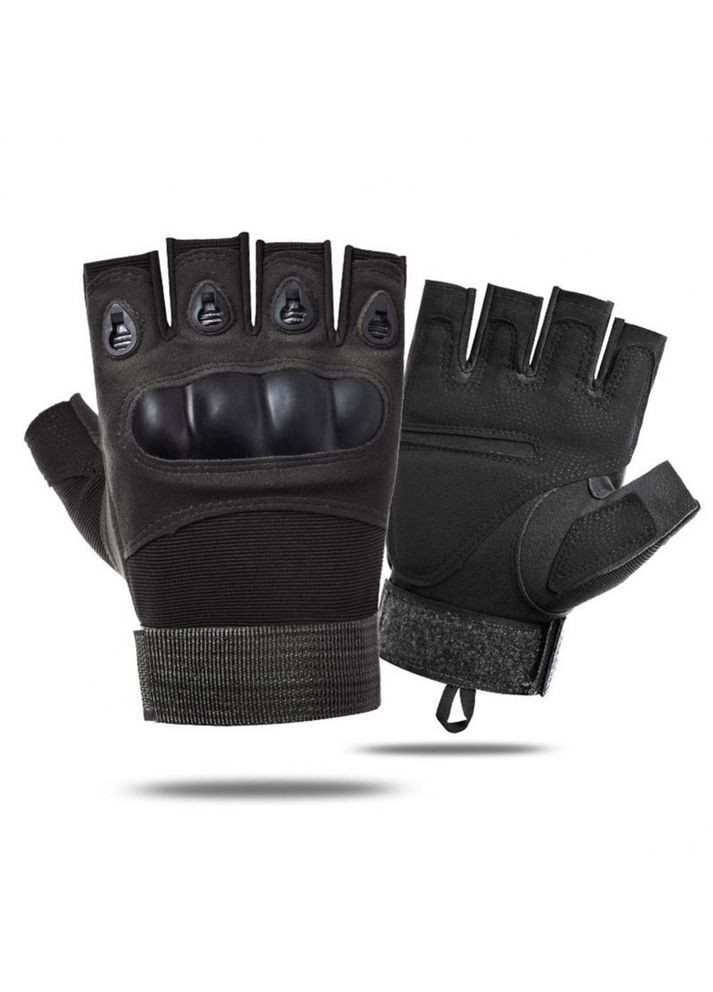 Перчатки беспалые черные Klost (331164718)