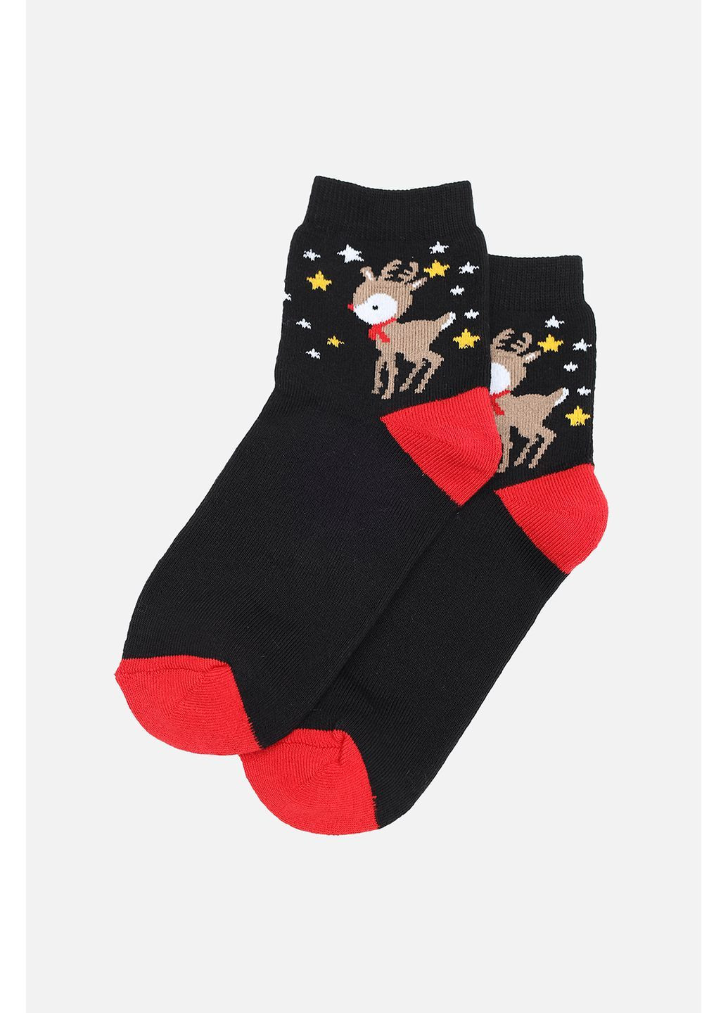 Чорні шкарпетки середні для дівчинки колір чорний cb-00286724 Yuki (367049784)