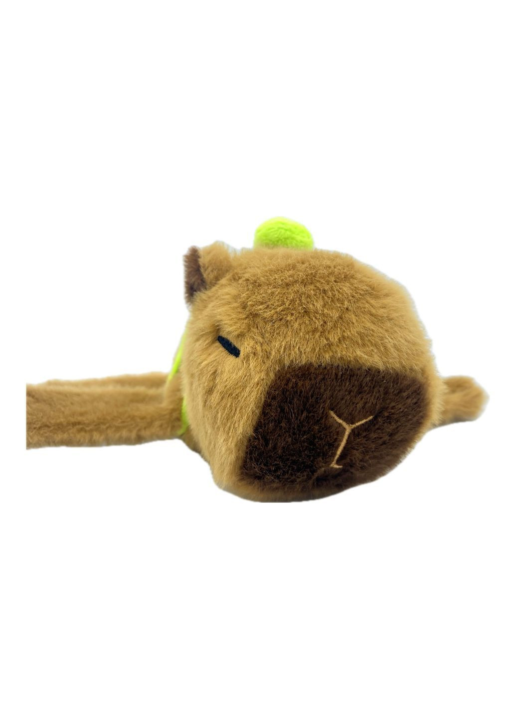 Браслет на руку капібара з рюкзаком портфелем-черепахою, спляча капібарка, хом'як No Brand (314965391)