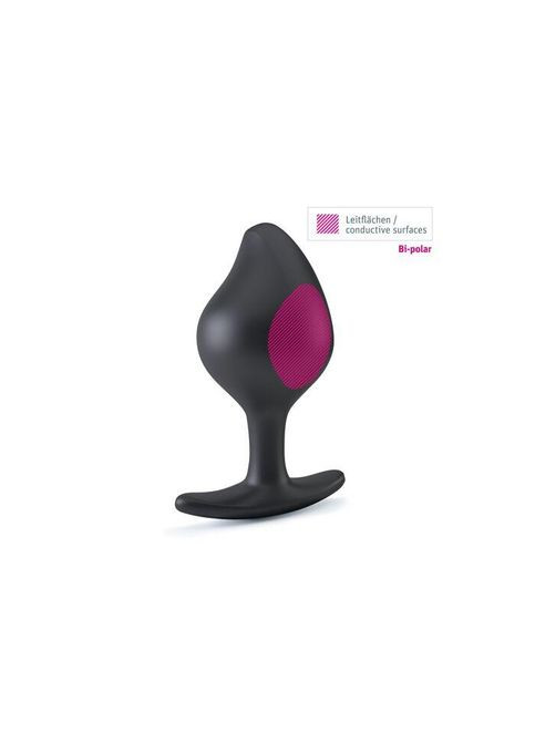 Силиконовая анальная пробка Mystim Rocking Force L для электростимулятора, диаметр 4,7 см No Brand (366879289)