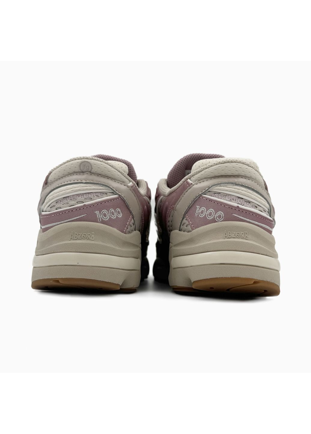 Рожеві Осінні кросівки чоловічі new balance 1000 beige / pink нью беланс 1000 No Brand