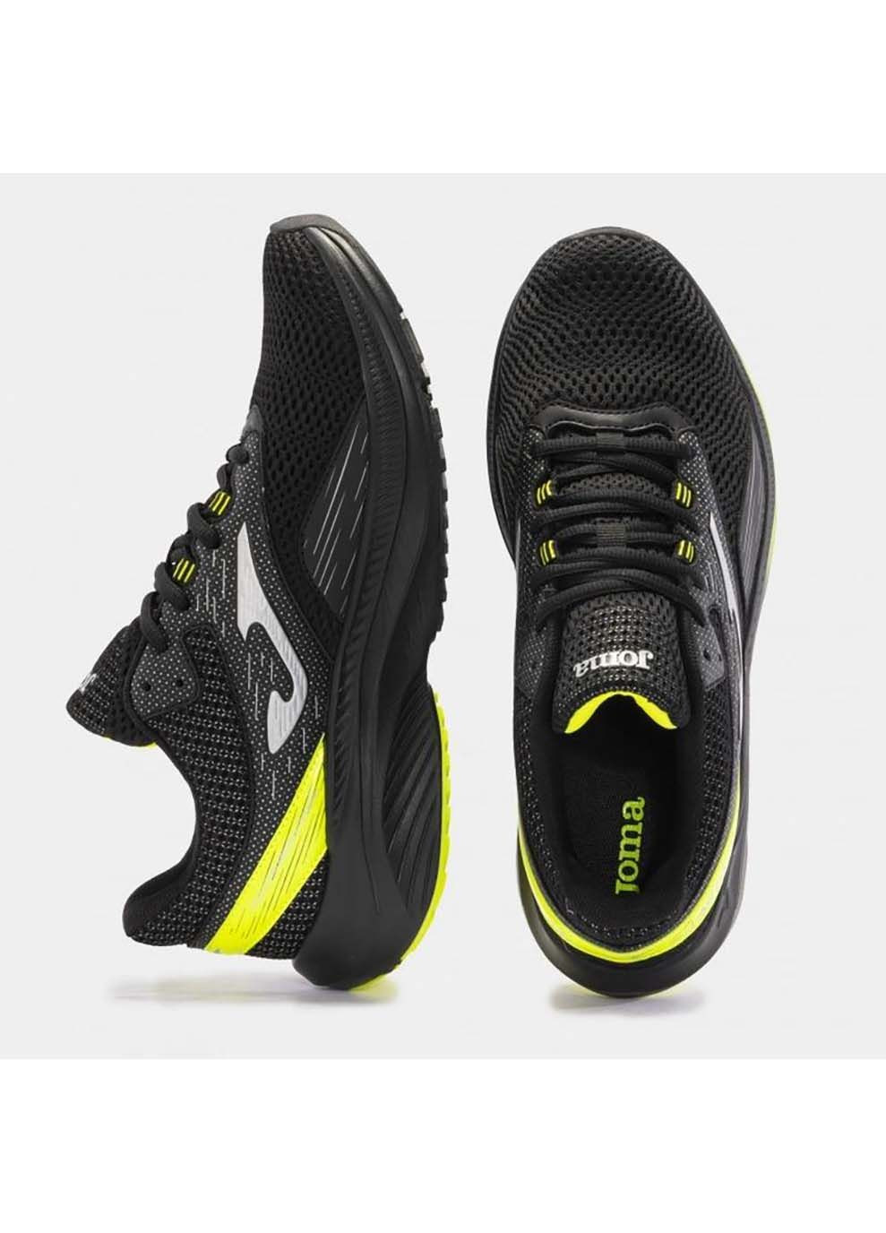 Женские кроссовки ACTIVE Черный. Желтый Joma комбинированные демисезоны (367591871)