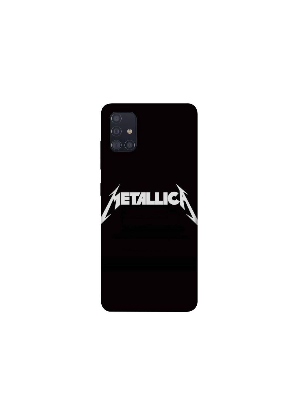 Чохол на Samsung Galaxy A51 Metallica logo Frontalka (361098539)