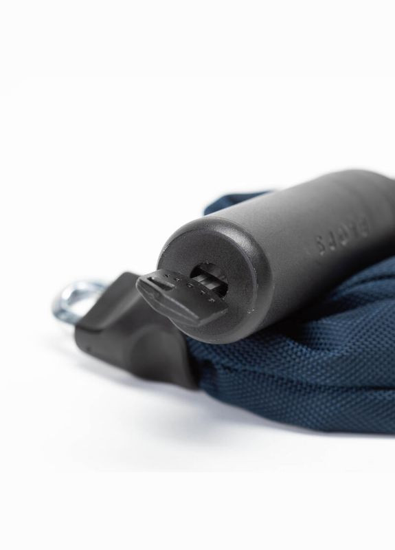 Велосипедный Замок (Велозамок) 850г Длина 70 см. Оценка Безопасности 5 Синий ELOPS (336550273)