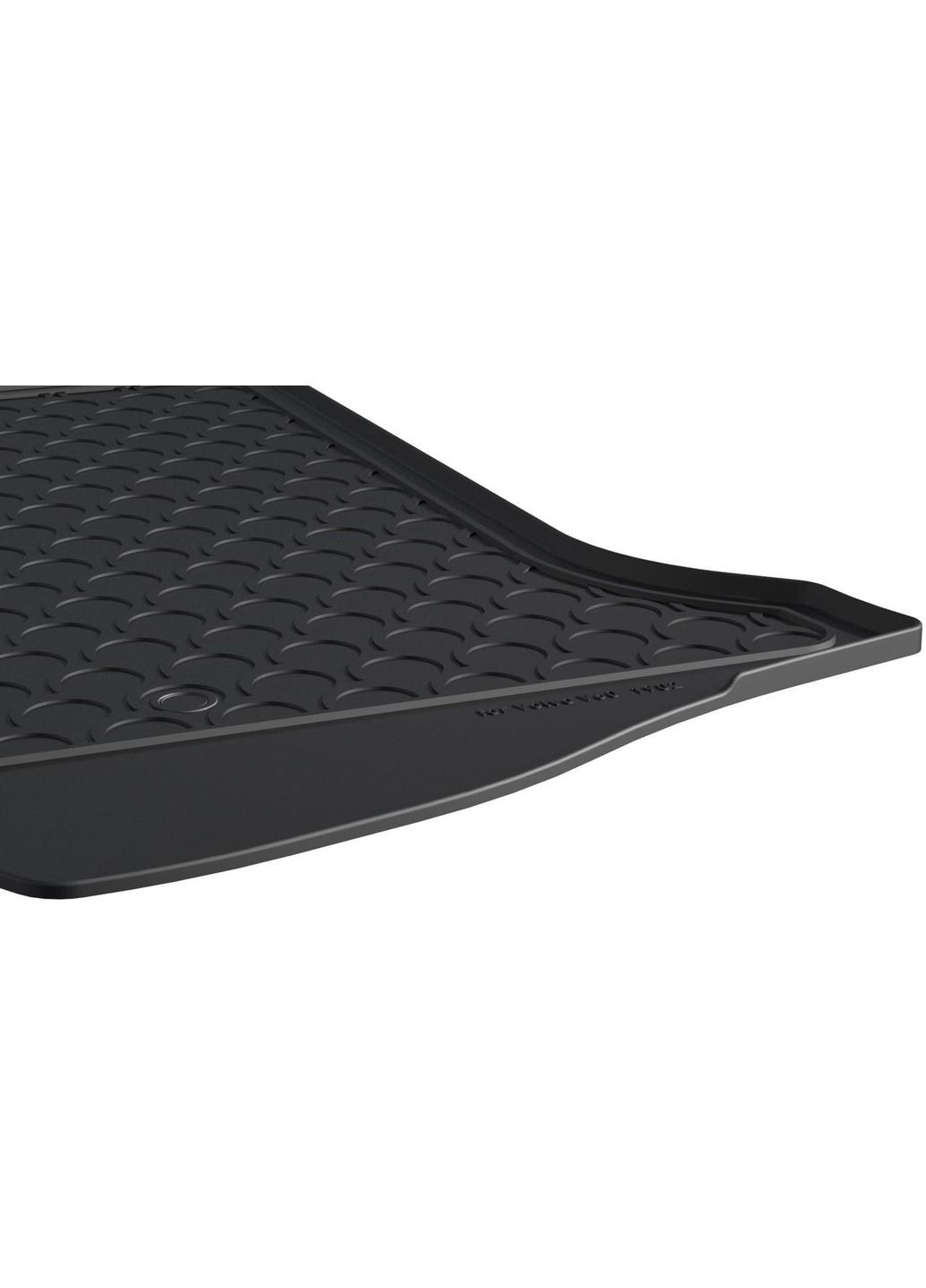 Резиновый коврик в багажник для Volvo V60 (mkI) 2010-2018 (бабочка) (GR 1902) Gledring (361231553)