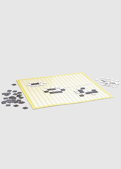 Настольная игра "Го" 910770 игровая платформа, черные и белые фишки Arial (300388457)