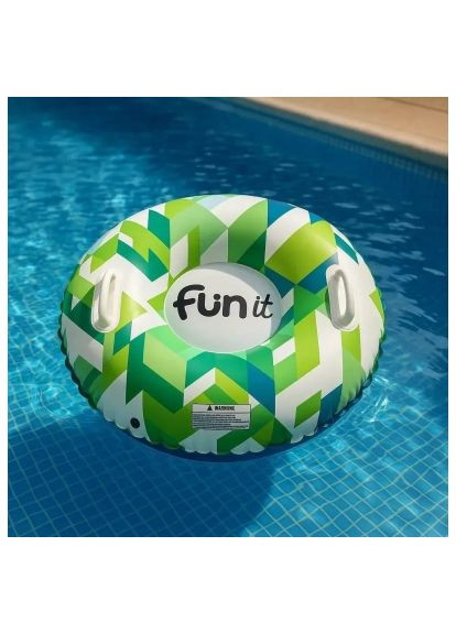 Санки LEAF Тюбинг 81 см зеленый (72003-IS) BOTTARI LEAF Тюбінг 81 см зелений (367165111)