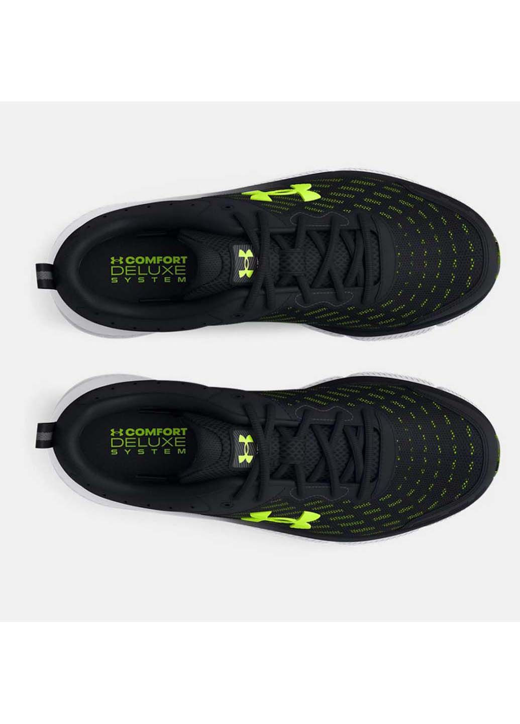 Чорні Осінні кросівки чоловічі Under Armour