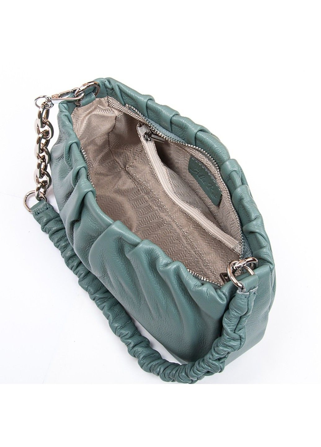 Женская кожаная сумка классическая 2025-9 L-green Alex Rai (293765262)