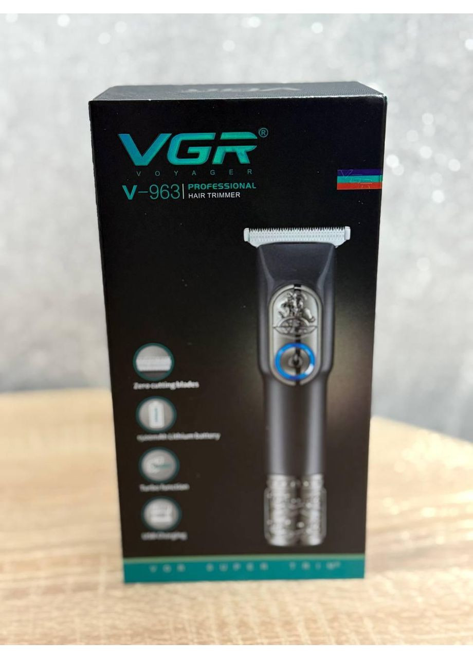 Профессиональный аккумуляторный триммер для стрижки волос V-963 VGR (370606737)