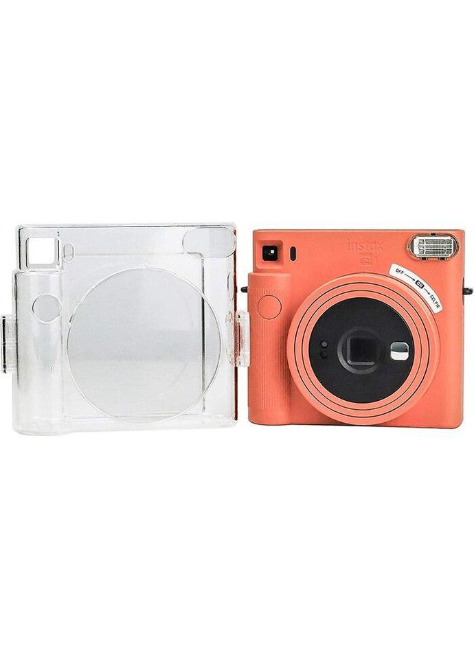 Фотоальбом для Instax Square 80 фото + Чехол для Instax Square SQ1 Прозрачный В подарок Fujifilm (329191850)