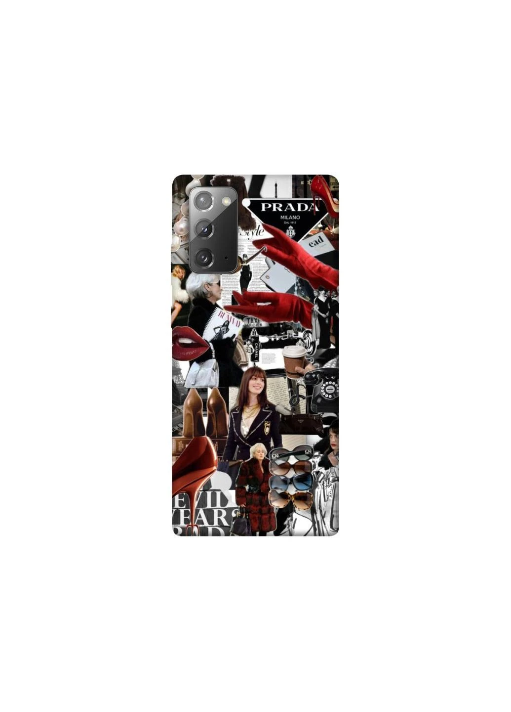 Чехол на Samsung Galaxy Note 20 Fashion collage ver.13 Frontalka (393245460)