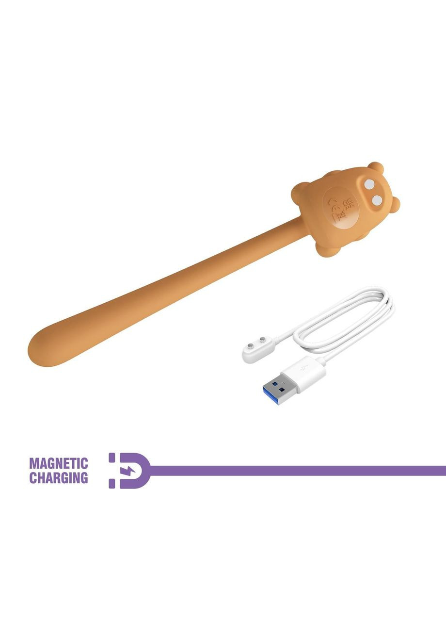 CUTE BEAR, Flirting Stick, 7 vibration functions, Magnetic USB charging LyBaile (325685997)