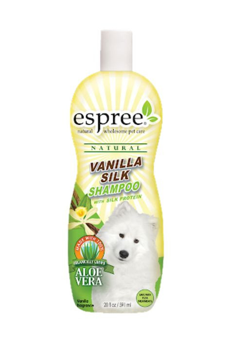 Шампунь з ароматом ванілі для собак Vanilla Silk Shampoo 591 мл (0748406018112) Espree (356334161)