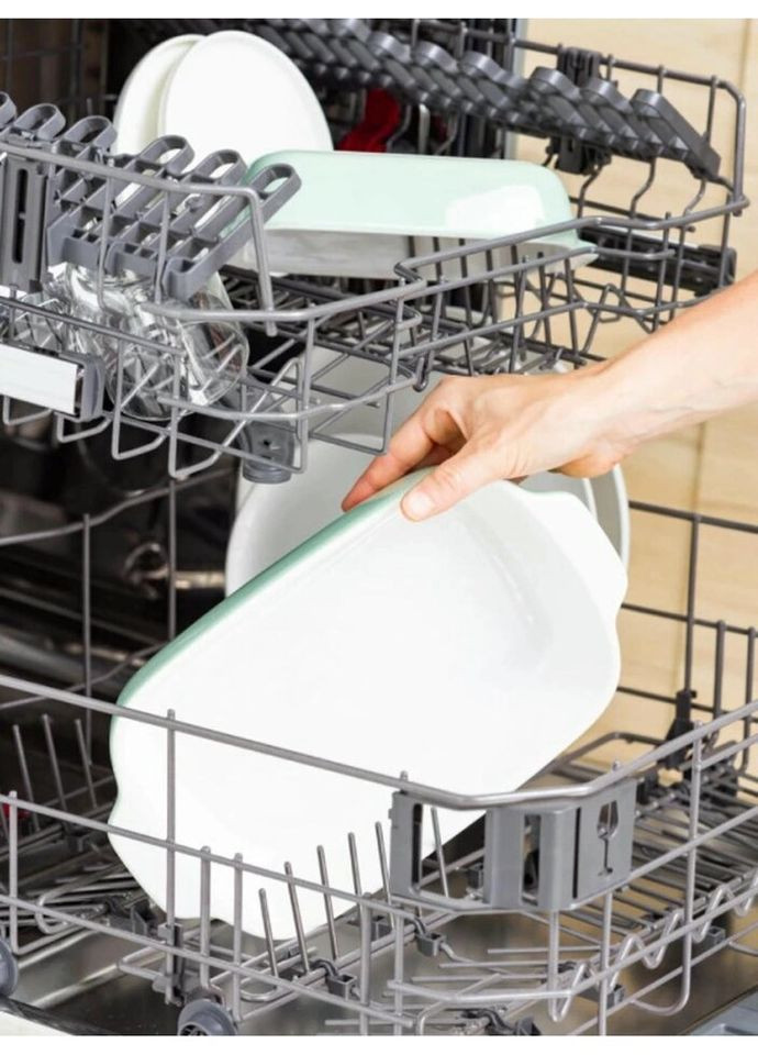 Форма для запекания с крышкой CC007425-001 8,8х24,8х40,4 см 3.8 л фисташковая KitchenAid (296911075)