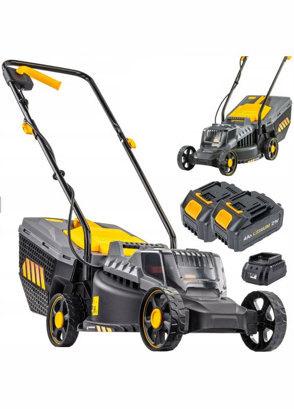 Газонокосилка аккумуляторная + 2 аккумулятора 4 Ач (Польша) Powermat (337342321)