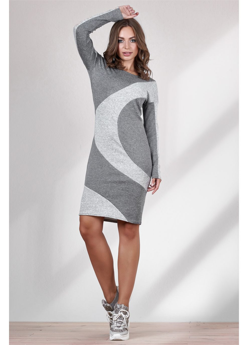 Сіра сукня 878.2370 Seventeen