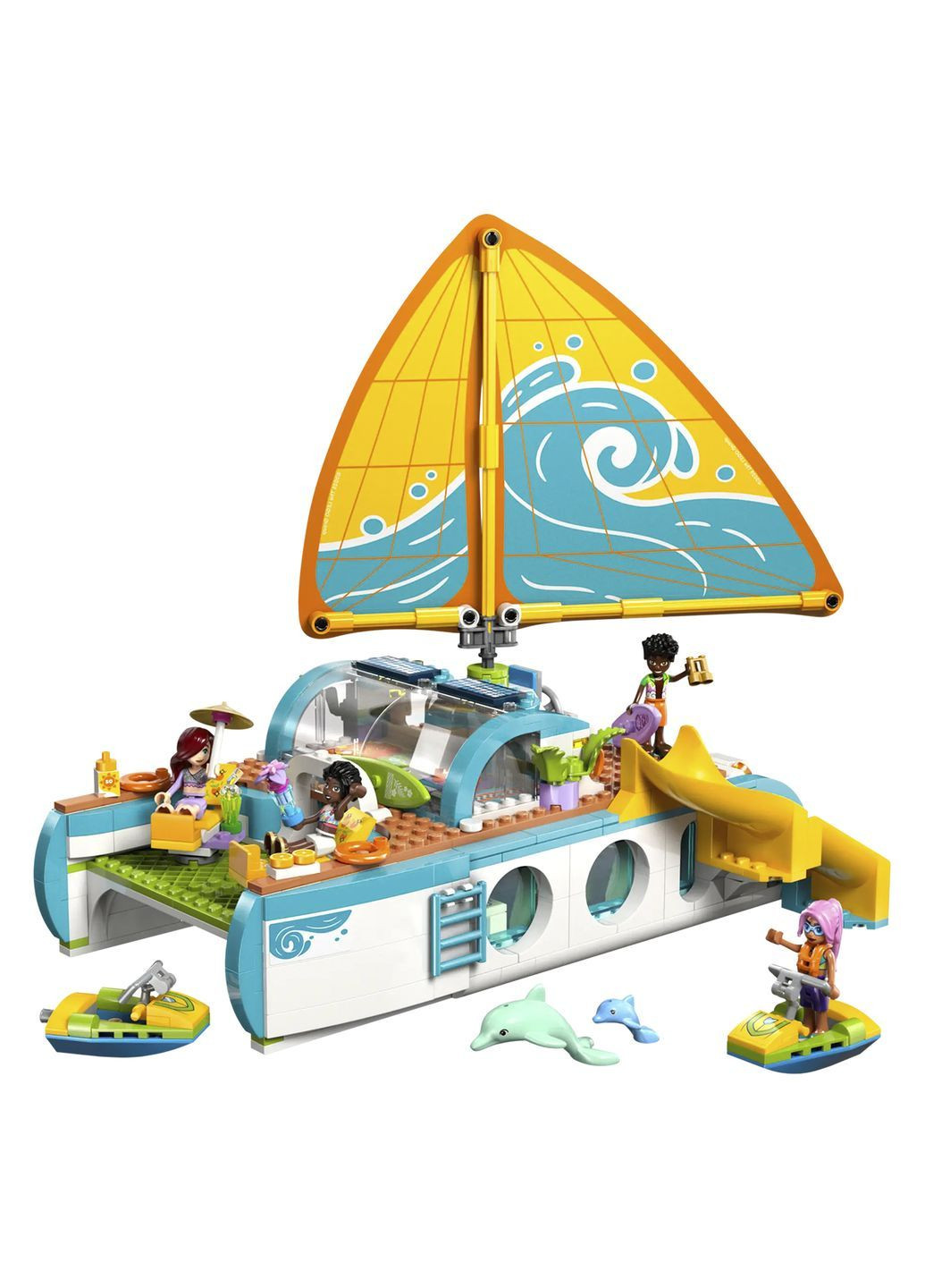 Конструктор "Приключения на туристической лодке" цвет разноцветный ЦБ-00288900 Lego (370143900)