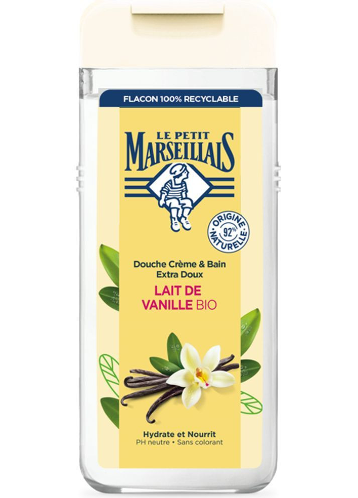 Гель для душу Біо Ванільне молоко, 650 мл Le Petit Marseillais (370499113)