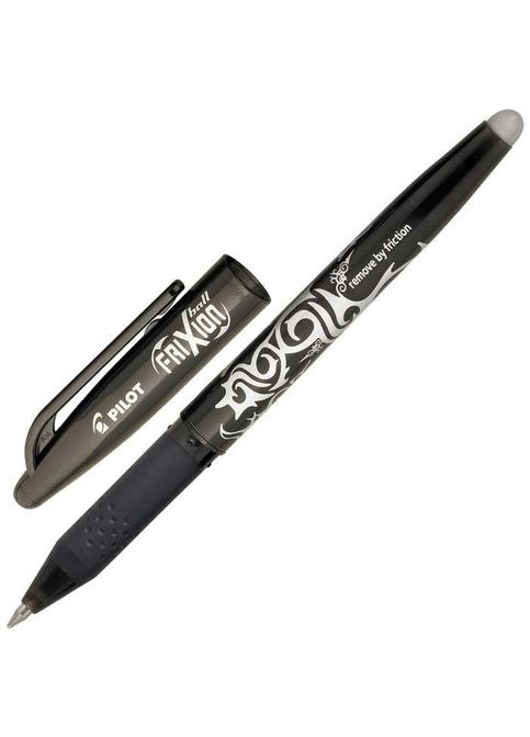 Ручка гелева "пишистирай" FriXion Ball чорна 0,7 мм Pilot (280927920)