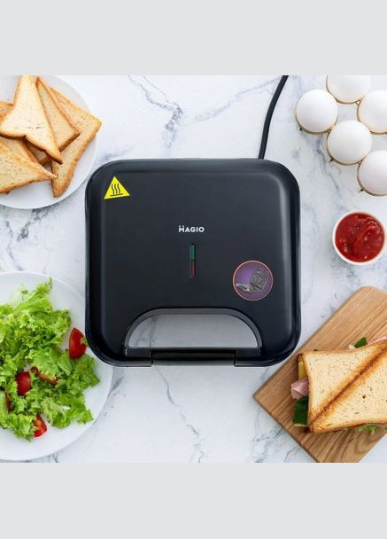 Бутербродница MG-368, электрическая сэндвичница, бутербродница электрическая Magio (364664059)